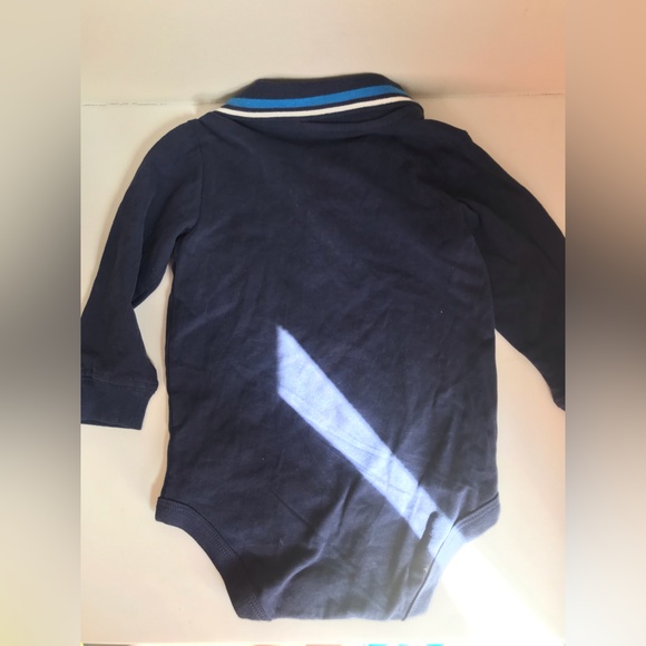 NEW Oshkosh Navy Blue Onsie - Picture 4 of 4